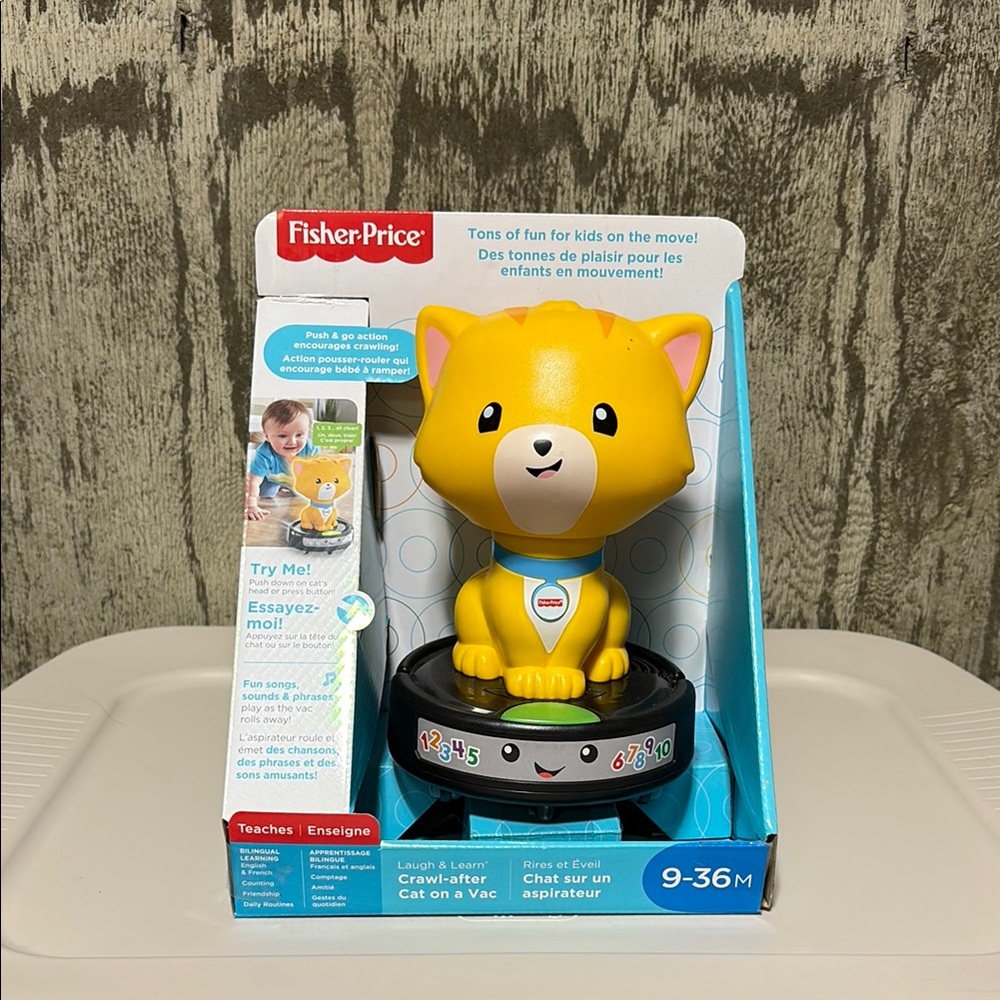 Fisher-Price Laugh & Learn Crawl-After Cat